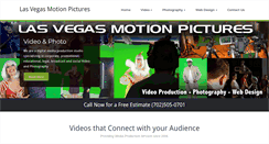 Desktop Screenshot of lasvegasmotionpictures.com